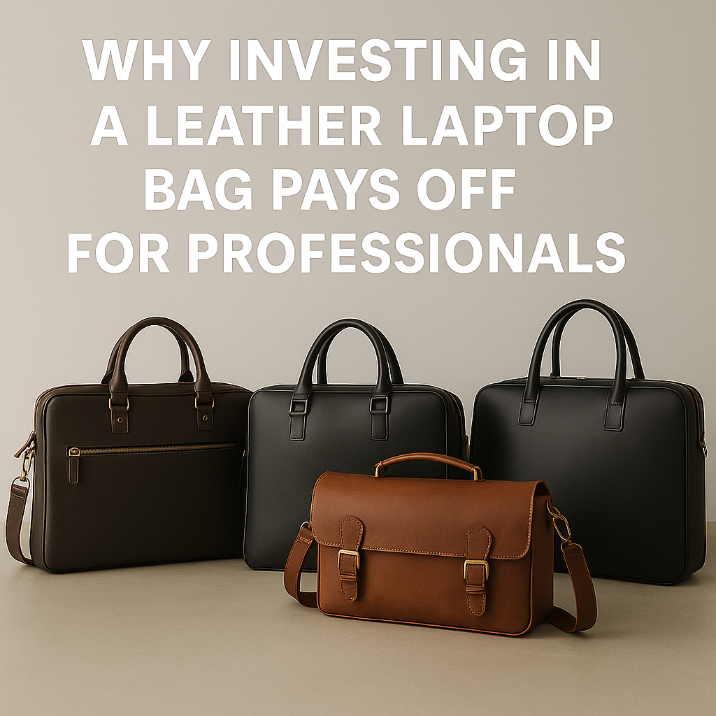 Why Investing in a Leather Laptop Bag Pays Off for Professionals