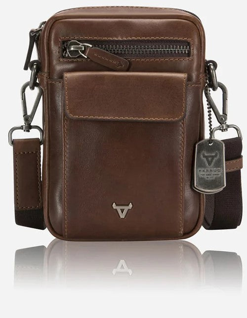 Brando Brosnan Organiser With Strap | Brown