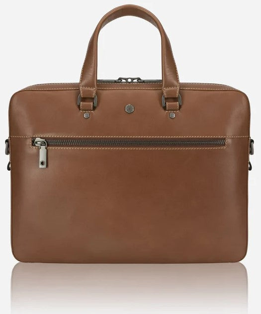 Jekyll & Hide Slim Zip Top Briefcase