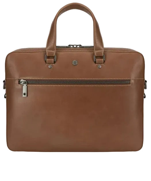 Jekyll & Hide Slim Zip Top Briefcase