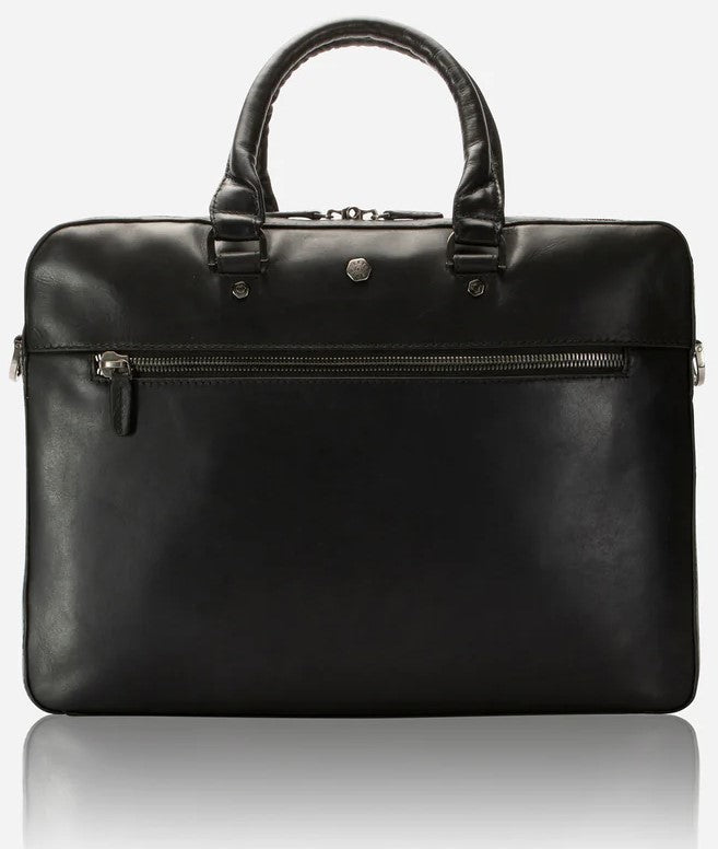 Jekyll & Hide Slim Zip Top Briefcase