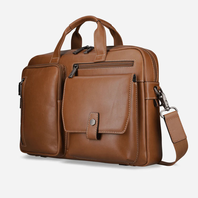 Jekyll & Hide Montana 15" Medium Laptop Briefcase | Colt