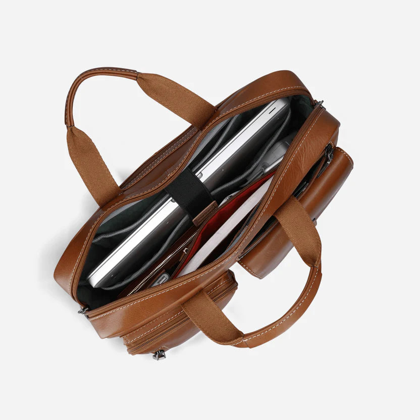 Jekyll & Hide Montana 15" Medium Laptop Briefcase | Colt