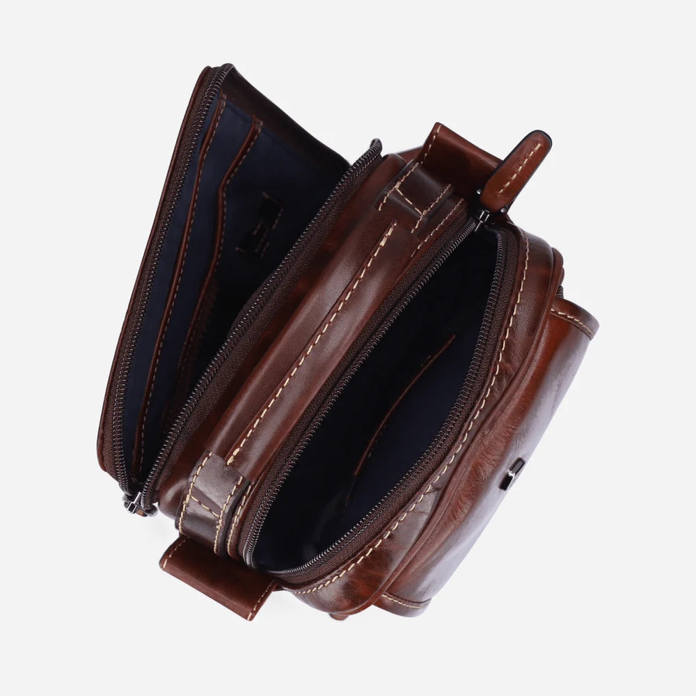 Jekyll & Hide Mens Detailed Crossbody Bag