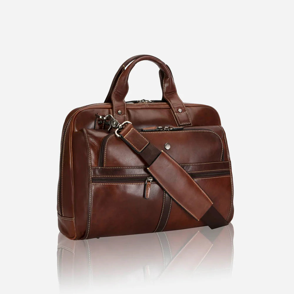 Jekyll & Hide Large Multi Compartment Briefcase