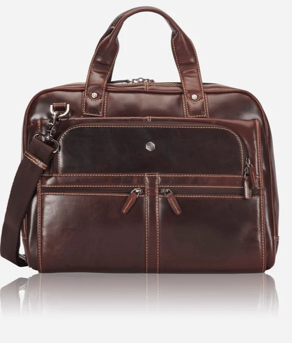 Jekyll & Hide Large Multi Compartment Briefcase
