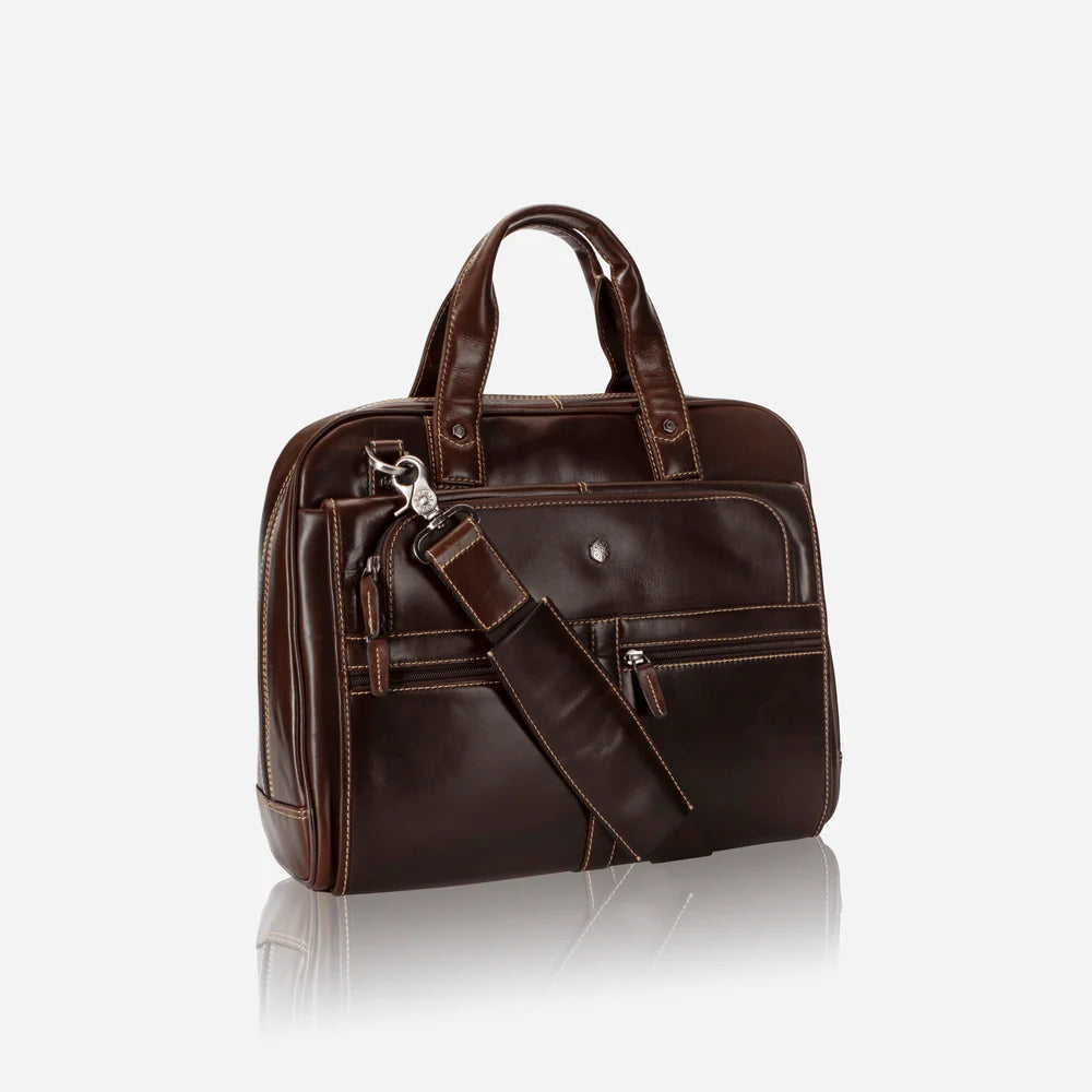 Jekyll & Hide Large Multi Compartment Briefcase