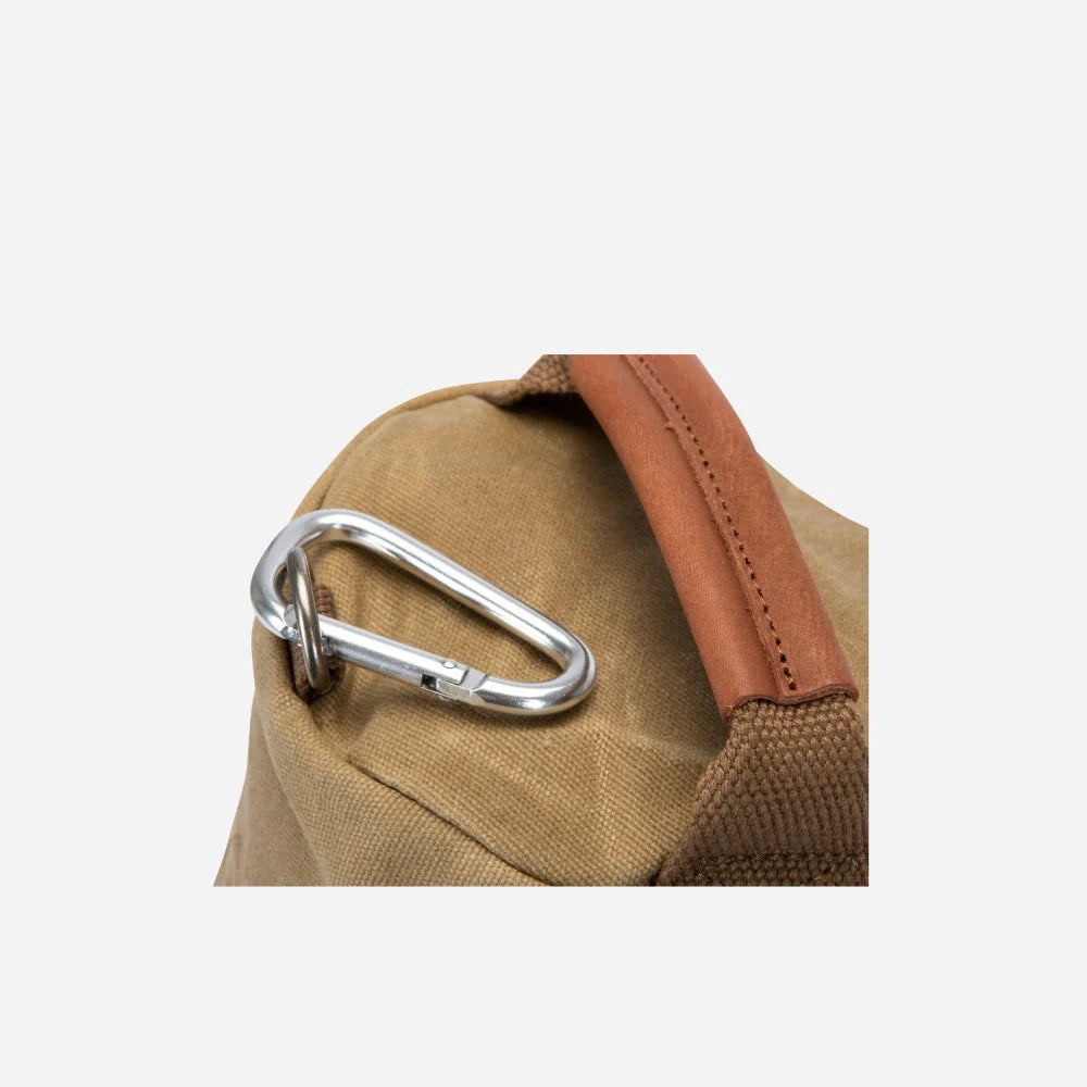 Brando Canvas Washbag | Khaki