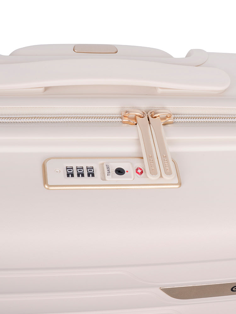 Cellini Allure 4 Wheel Carry On Trolley Hardshell Gold