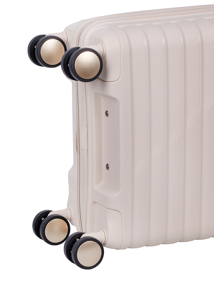 Cellini Allure 4 Wheel Carry On Trolley Hardshell Gold
