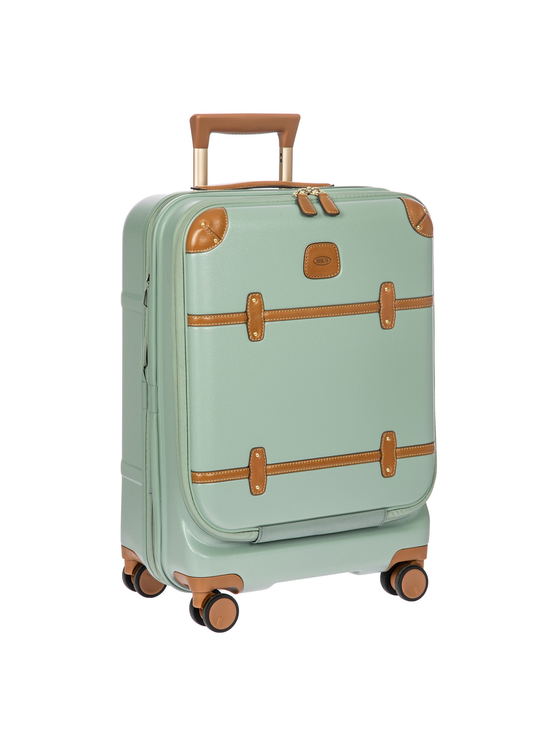 Bric's Bellagio Business Cabin Trolley With Device Compartment Cream