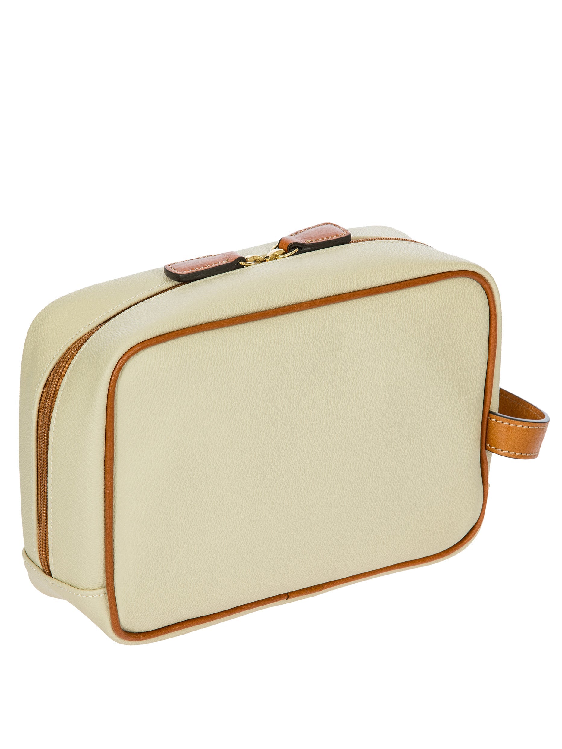 Brics Firenze Necessaire Toiletry Bag Embossed Synthetic Leather