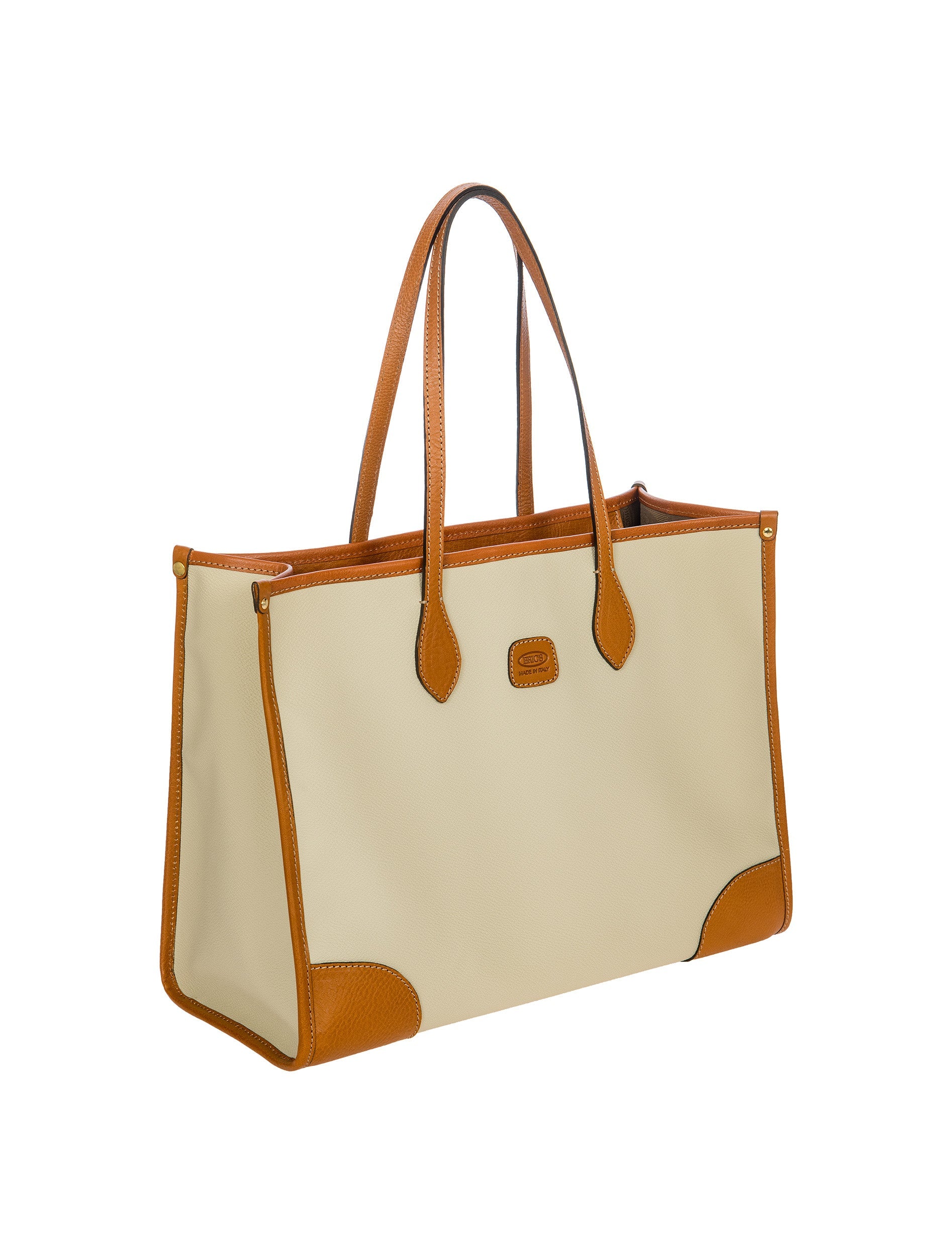 Bric's Firenze Medium Opera Shoulder Bag Embossed Leather