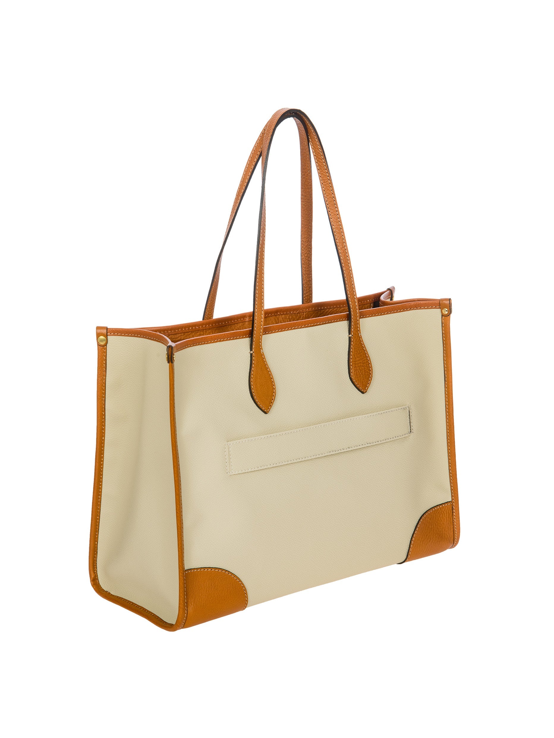 Bric's Firenze Medium Opera Shoulder Bag Embossed Leather