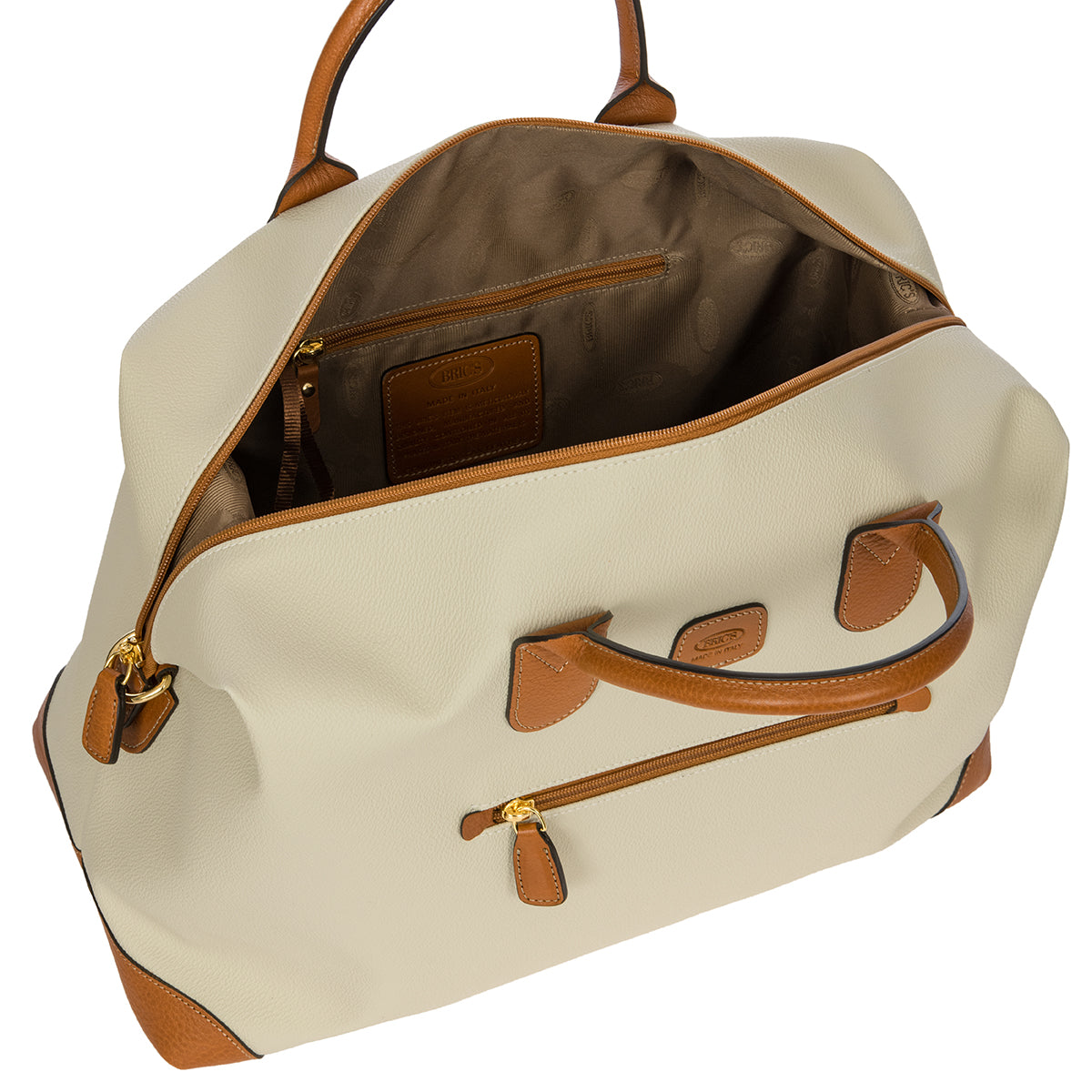 Bric's Firenza 43cm Cabin Carry-On Duffel Bag | Cream