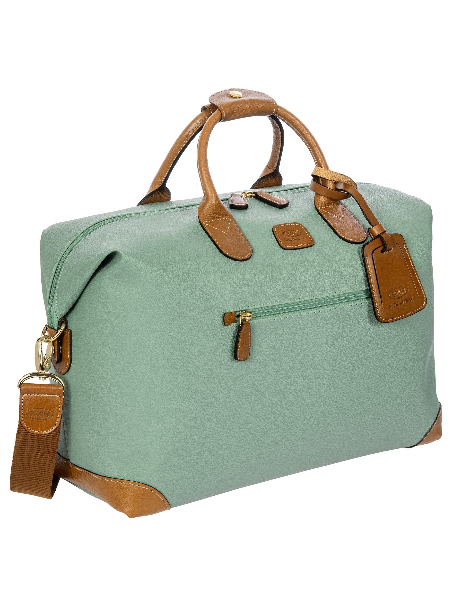 Bric's Firenze Medium Duffle Bag Leather Water-Resistant
