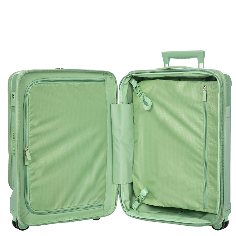 Brics Positano 55cm Cabin Spinner (4 wheels) Mint Green