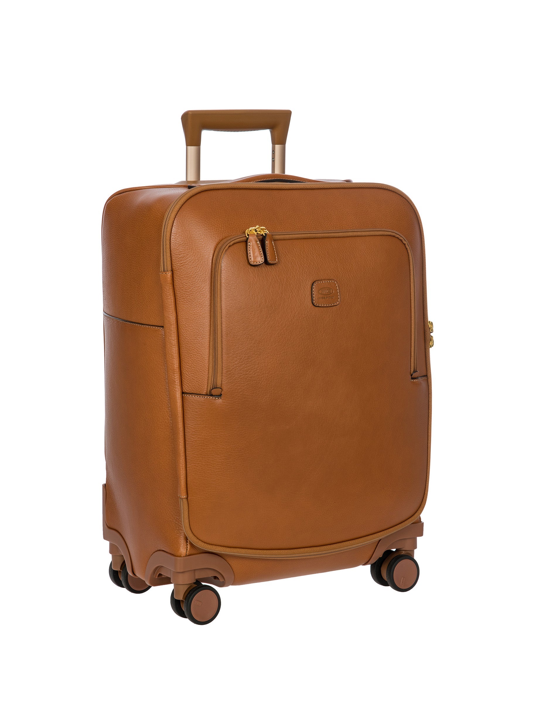 Brics Life Pelle Compound Cabin Trolley with Laptop Compartment