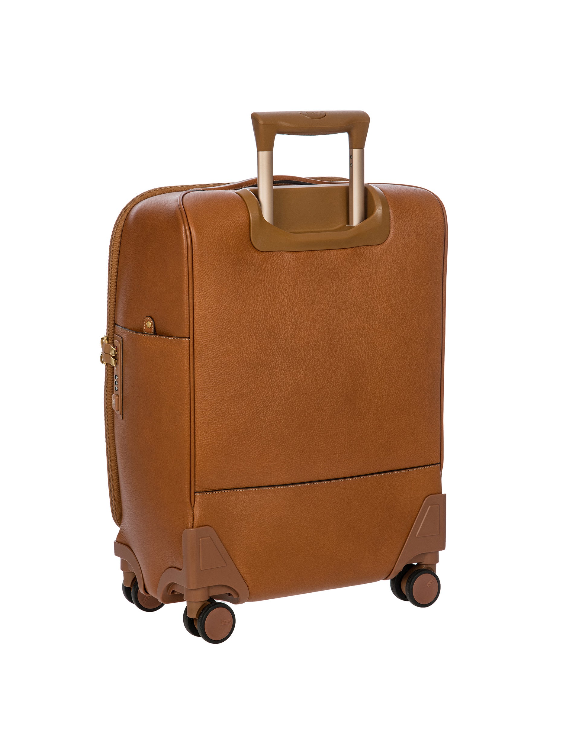 Brics Life Pelle Compound Cabin Trolley with Laptop Compartment
