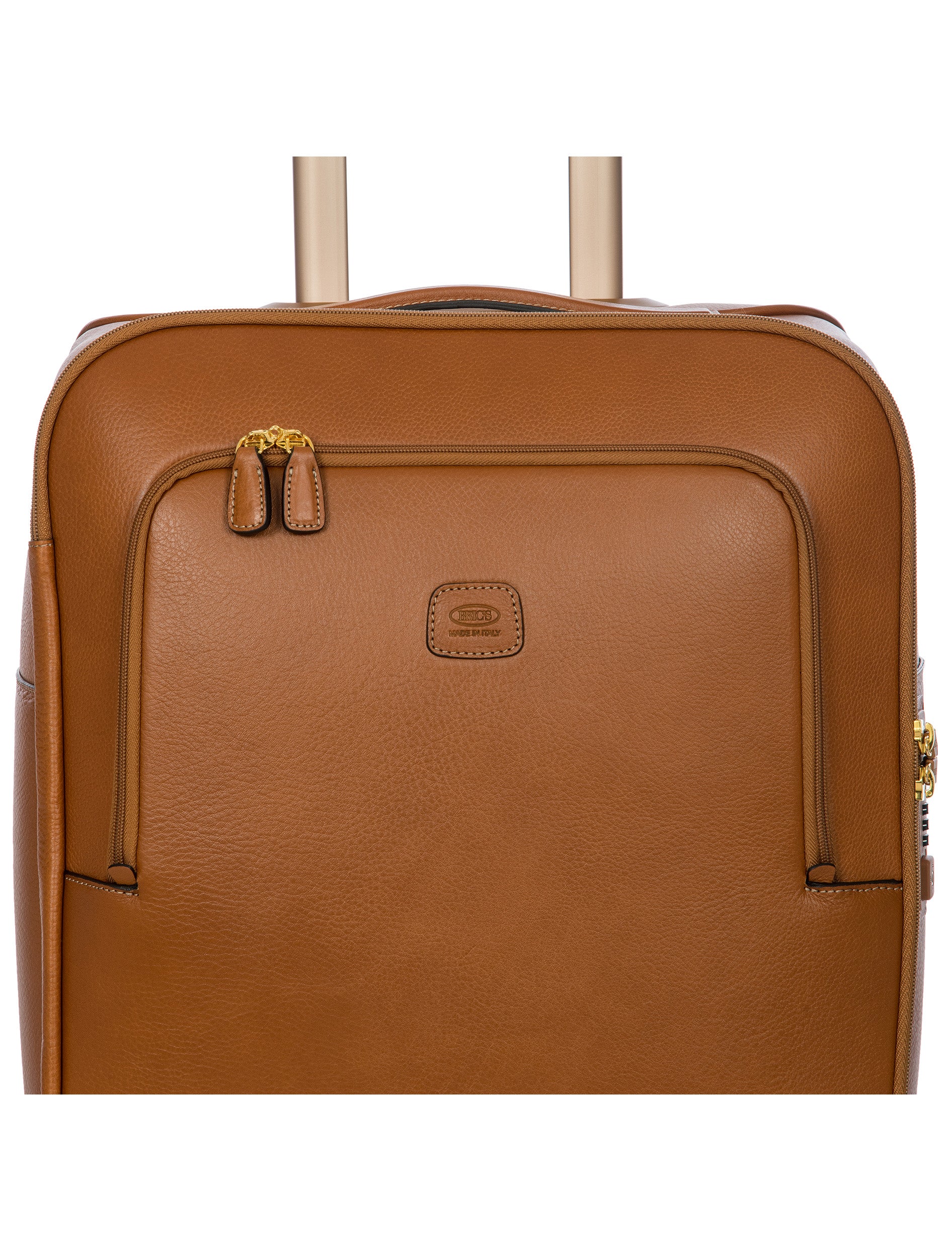 Brics Life Pelle Compound Cabin Trolley with Laptop Compartment
