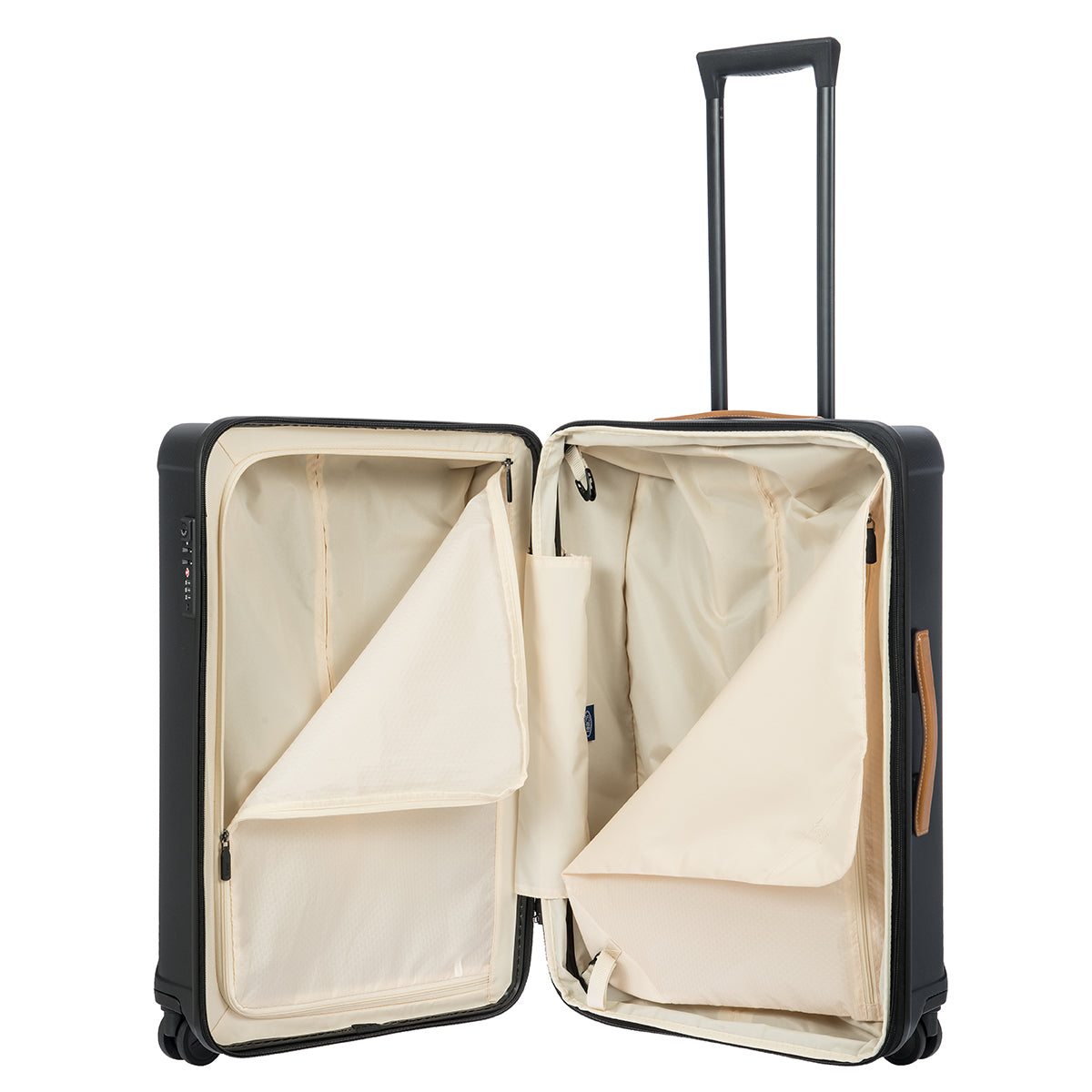 Brics Capri Spinner (4 wheels) black 69cm | Black