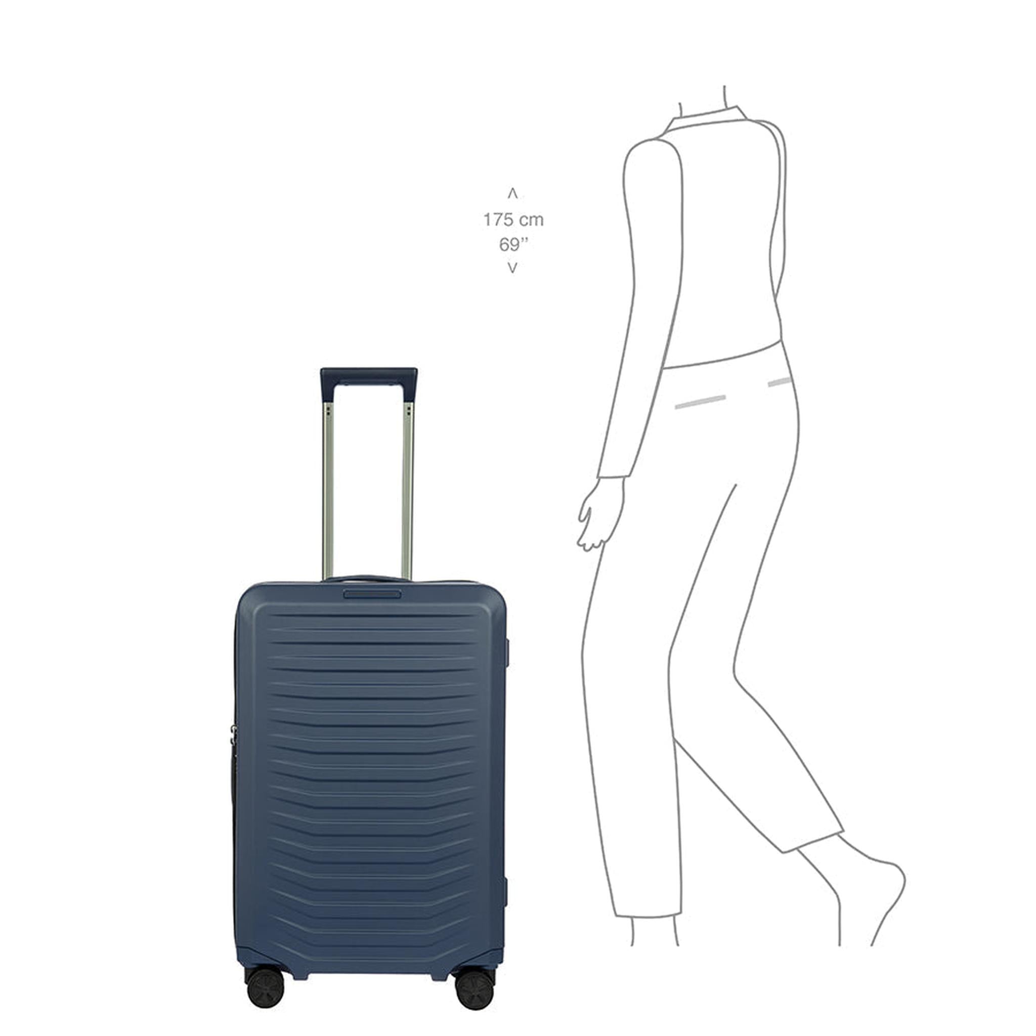 Brics Porsche Design Roadster 69cm Expandable Hardside Spinner Suitcase