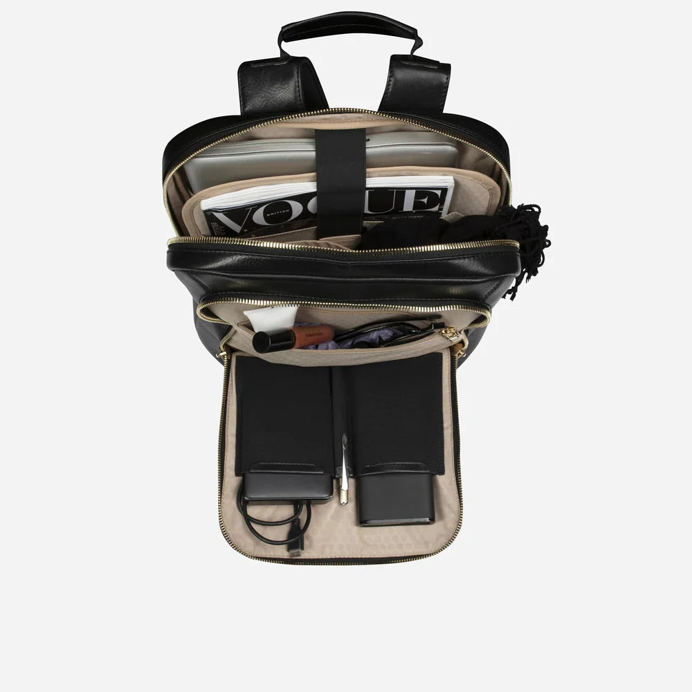 Jekyll & Hide Paris 13" Ladies Laptop Backpack | Black