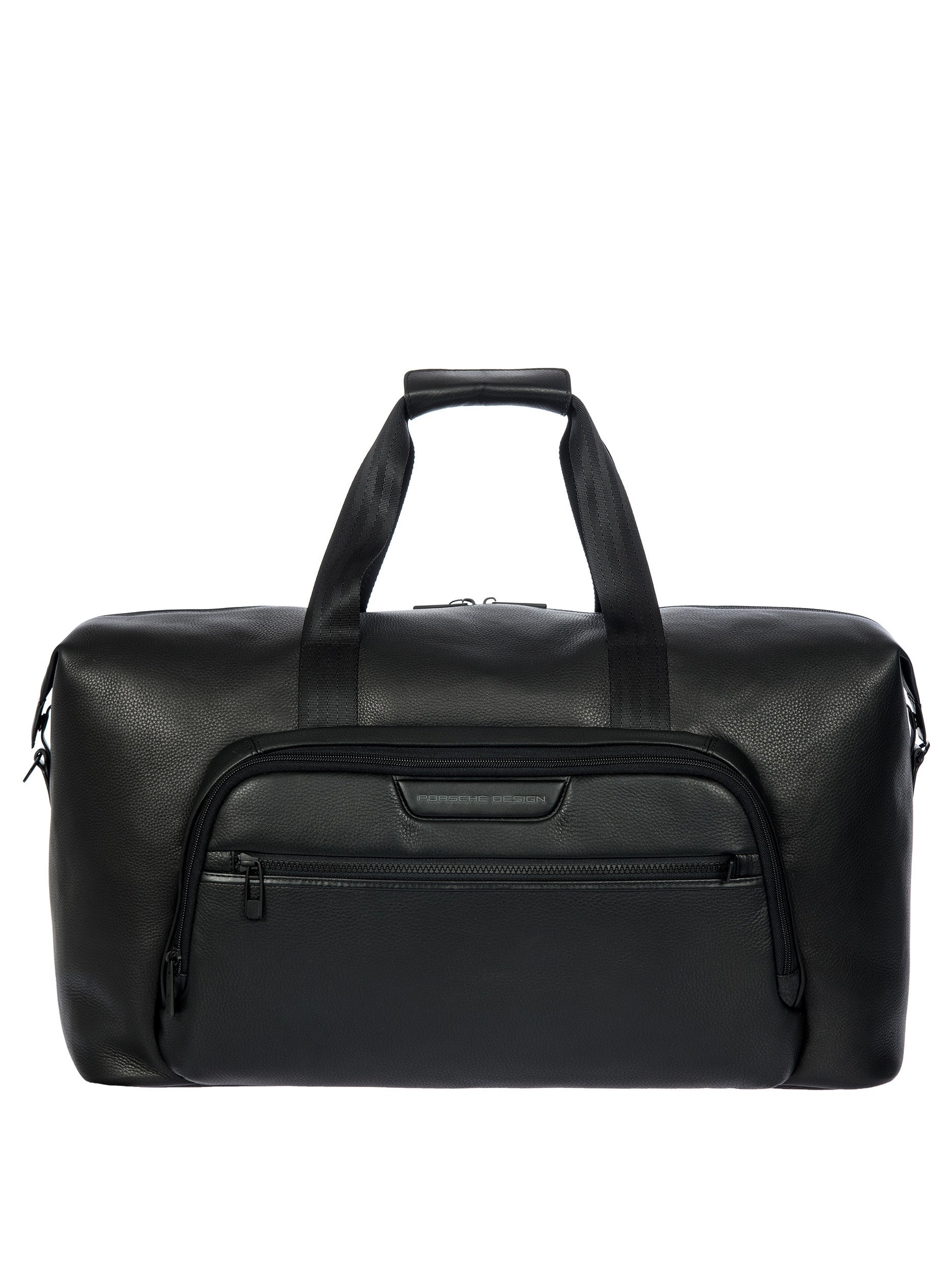 Porsche Design Roadster Leather Evo Weekender Grained Calfskin Black