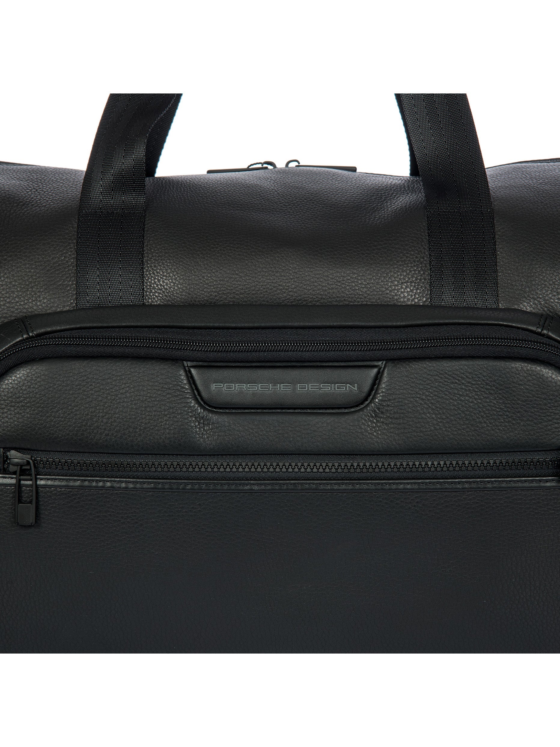 Porsche Design Roadster Leather Evo Weekender Grained Calfskin Black