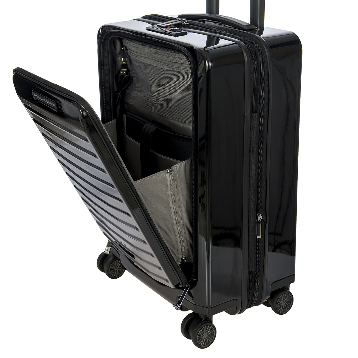 Porsche Design Business Cabin Trolley | Shiny Black