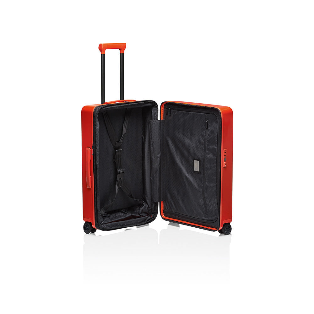 PORSCHE DESIGN Roadster Hardcase 69cm 4W Medium Trolley | Lava Orange