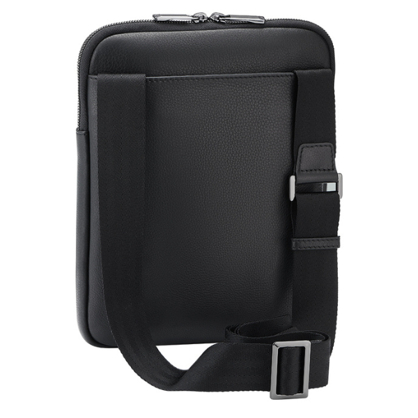 Porsche Design Roadster Leather Shoulder Bag | Black