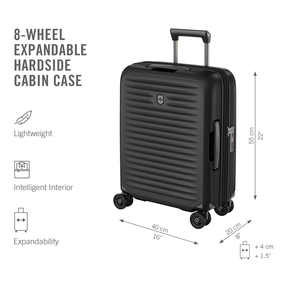 Victorinox Airox Advanced Global Carry On | Black