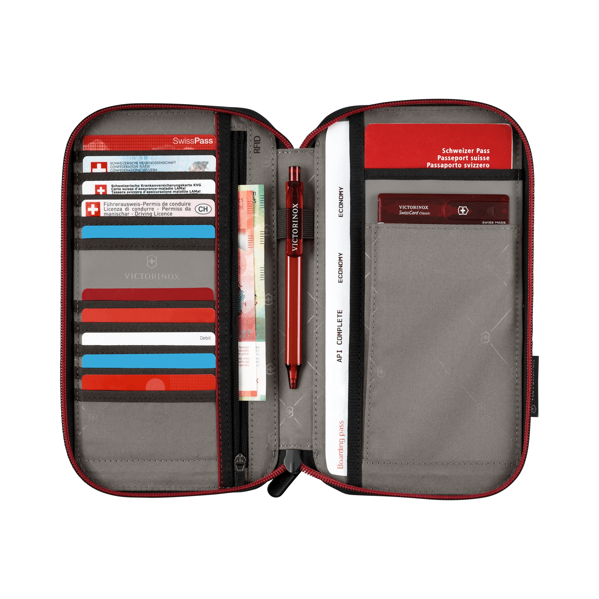 Victorinox Travel Essentials RFID Organizer Black