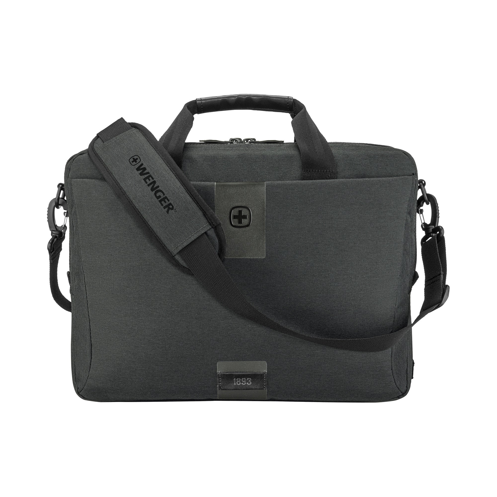 Wenger Mx Eco 16' Laptop Briefcase Charcoal iBags Luggage