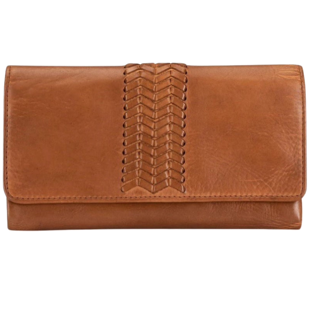 Brando Seymour Hepburn Purse With Flap | Tan