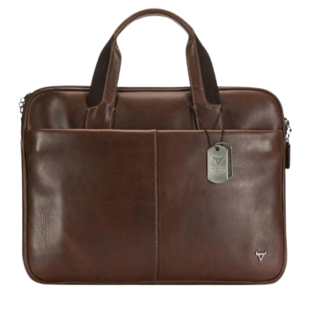 Brando Brosnan Slim 13" Laptop Bag | Brown