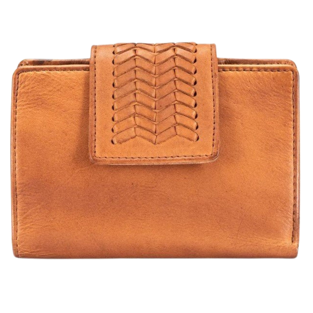 Brando Seymour Loren Medium Purse With Tab Closure | Tan