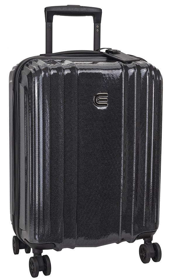 Cellini Compolite 4 Wheel Carry On Trolley | Black - iBags - Luggage & Leather Bags
