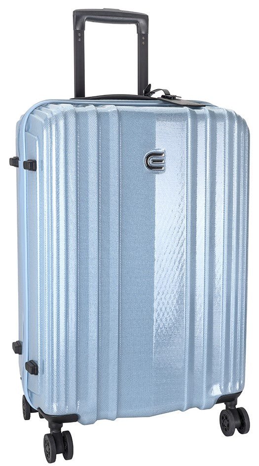 Cellini Compolite Medium 4 Wheel Trolley Case | Blue - iBags - Luggage & Leather Bags