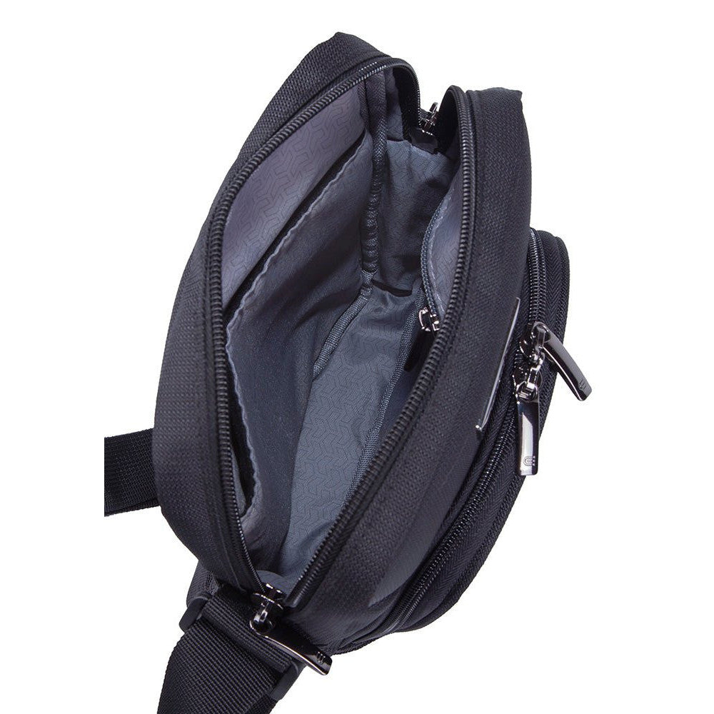 Cellini Optima Sling Bag | Black - iBags - Luggage & Leather Bags