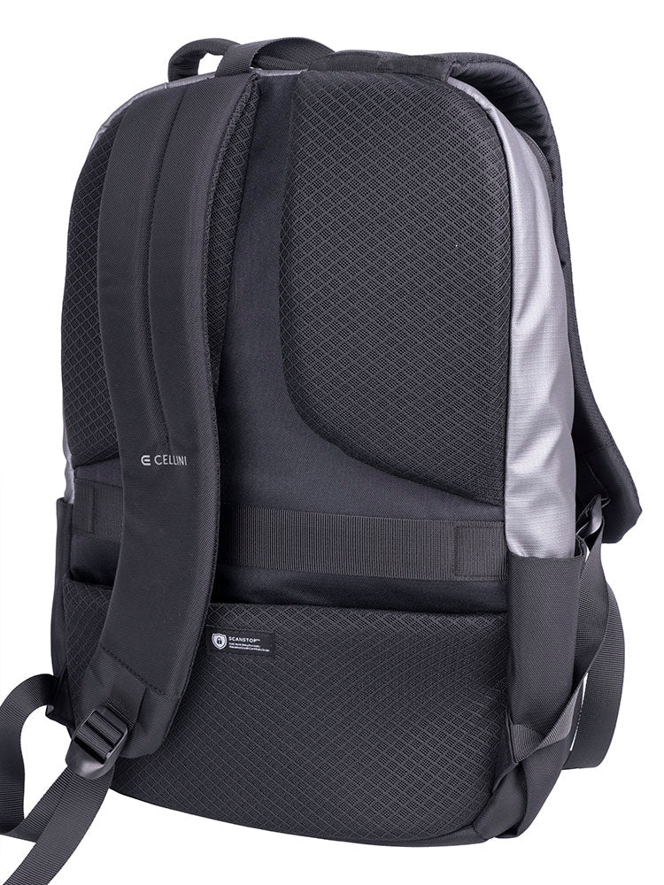 Cellini Sidekick Luxe Large Backpack | Grey - iBags - Luggage & Leather Bags