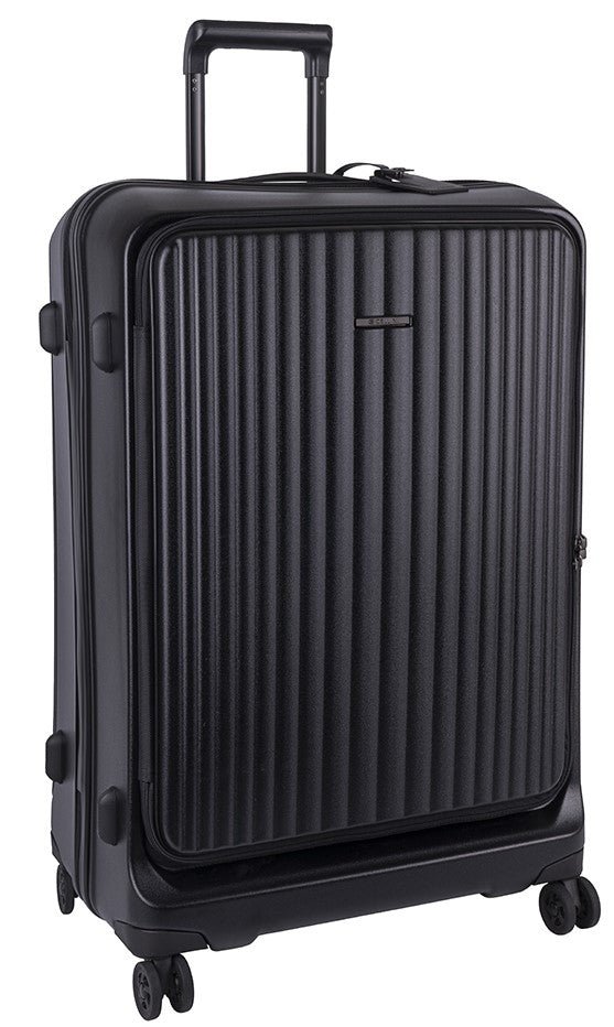 Cellini Versa Large 4 Wheel Trolley Case | Black - iBags - Luggage & Leather Bags