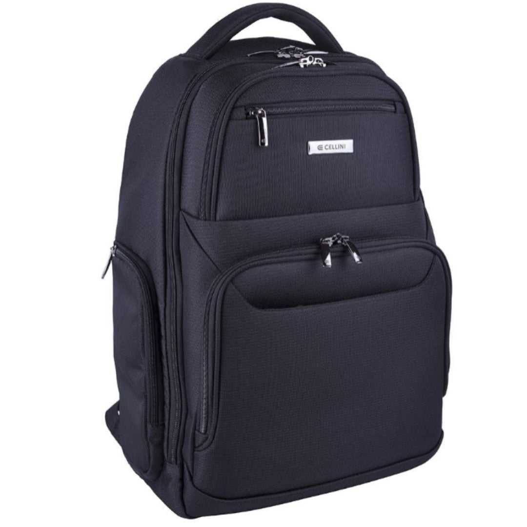 Cellini Optima Multi-Pocket Backpack | Black
