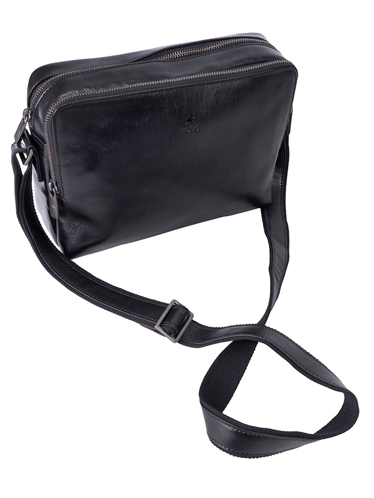 Polo Delta Crossbody | Black