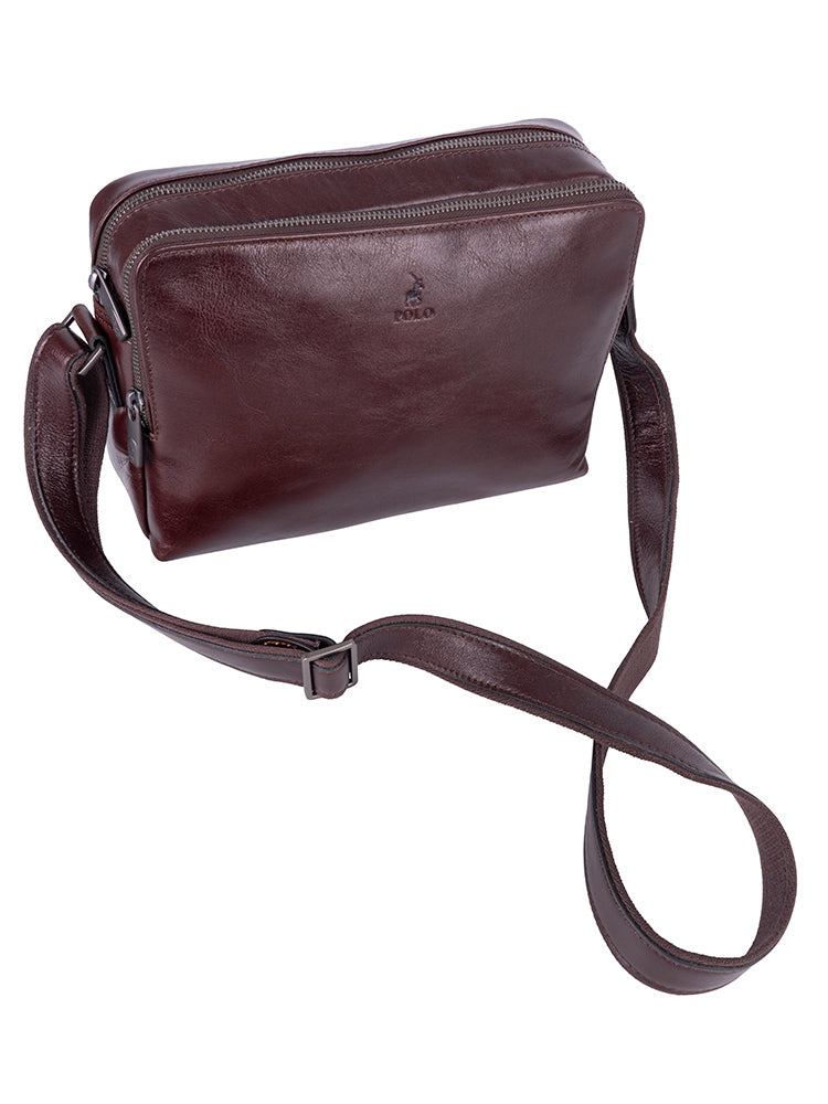 Polo Delta Crossbody | Brown