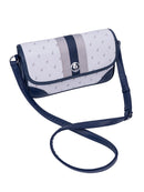 Polo Parker Flapover Baguette | Grey - iBags - Luggage & Leather Bags