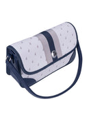 Polo Parker Flapover Baguette | Grey - iBags - Luggage & Leather Bags