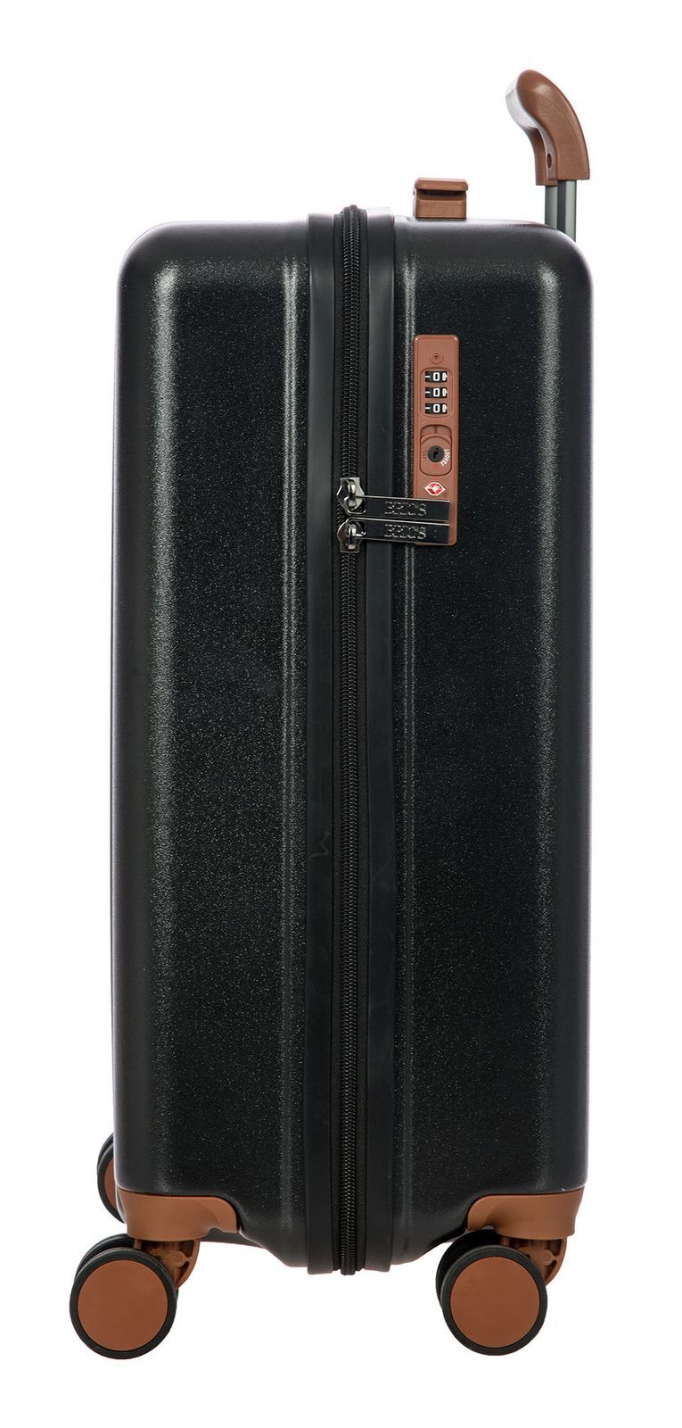 BRIC'S Ferrara 55 cm Cabin Trolley Hard Shell Black