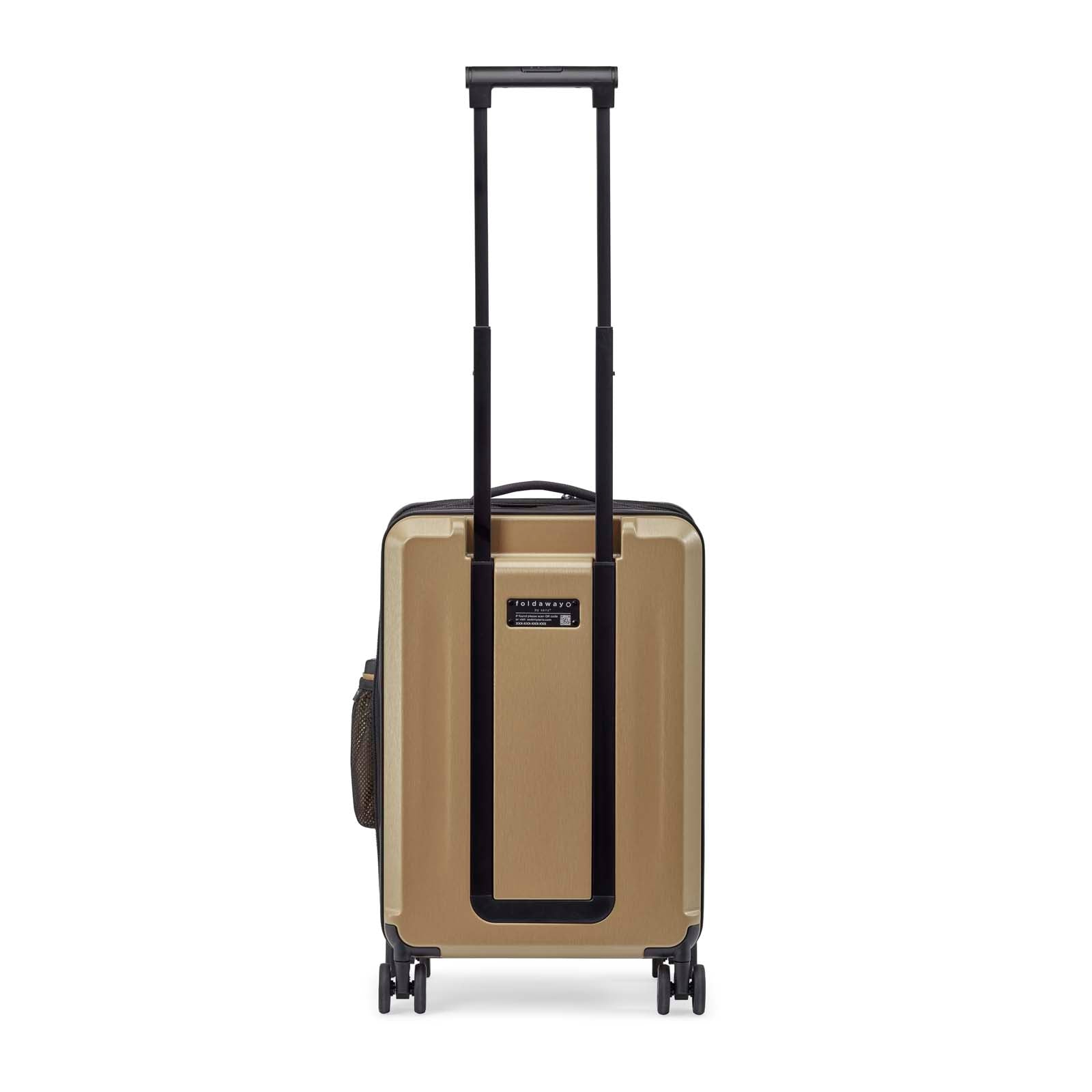 Senz° Foldaway Carry On Trolley | Champagne Brown - iBags - Luggage & Leather Bags